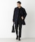 「NEW ON COAT」ウール／Nショートステンカラーコート