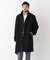 「NEW ON COAT」ウール／Nスタンドカラーコート