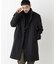 「NEW ON COAT」ウール／Nスタンドカラーコート