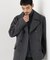 「NEW ON COAT」ウール／NショートPコート