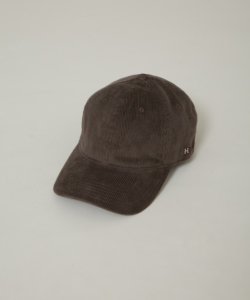 Healthknit / 別注 刺しゅうコーデュロイCAP
