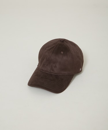 Healthknit / 別注 刺しゅうフェイクスエードCAP