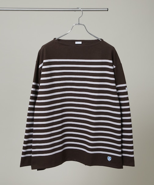 ORCIVAL/WIDE BOAT NECK L/S P.O.