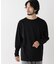 「モダンコンフォートシリーズ」モクロディ ボートネック サイドスリット Tシャツ