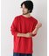 「モダンコンフォートシリーズ」モクロディ ボートネック サイドスリット Tシャツ