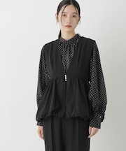 troisieme chaco／DOUBLE CLOTH×TYPEWRITER ジレ