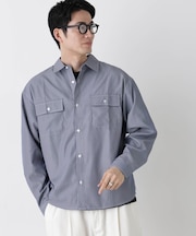 NORMANBROSストライプシャツ 長袖