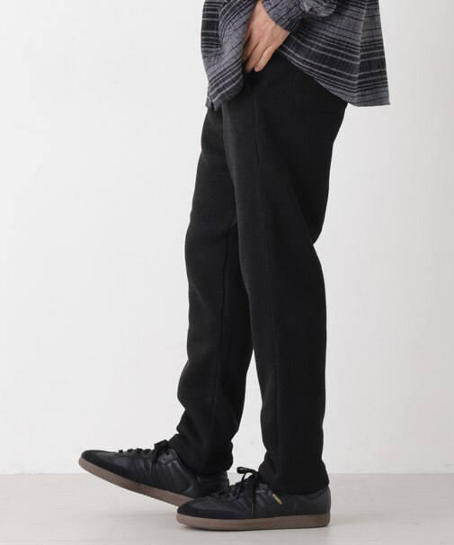ニットフリーステーパードパンツ(セットアップ可)
