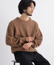 ジオメトリックニット