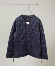 TAION／MILITARY W-ZIP V NECK DOWN JKT