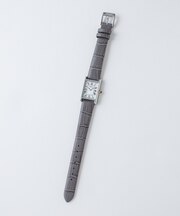 SEIKO／セイコー コラボレーション スクエア シルバー×グレー