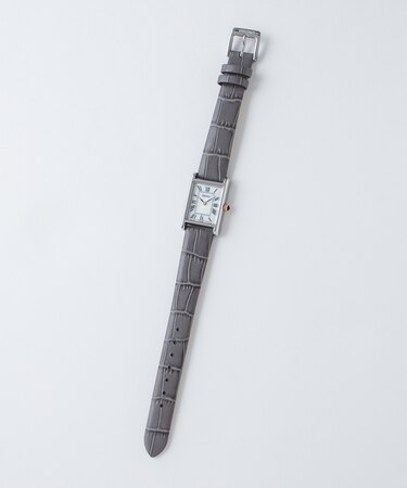 SEIKO／セイコー コラボレーション スクエア シルバー×グレー