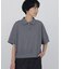 ◆《接触冷感》 フィンリーチェック衿付きカットソー