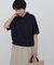 ◆《接触冷感》 フィンリーチェック衿付きカットソー