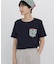 《 大人気！ ／ CLOUDYコラボ 》アフリカンモチーフ  ポケットＴシャツ