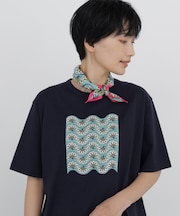 《 大人気! / CLOUDYコラボ 》アフリカンモチーフ プリントTシャツ