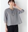 《大人気！追加入荷 ／ 洗える》ウォッシュドタイプライターフリルブラウス