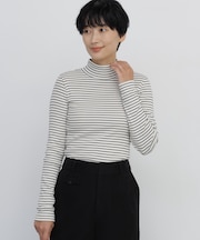 ◆オーガニック丸胴ボーダーカットソー