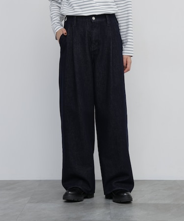 裏起毛デニムパンツ