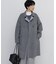 《名品 ／ リバーシブル着用可》リバー ダブルステンカラーコート