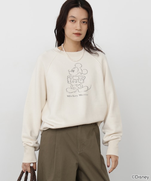 ◆MICKEY ／ UNDYED ／ human womanトレーナー