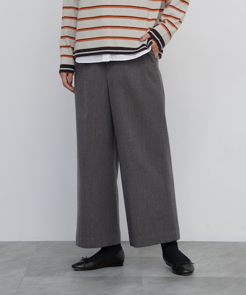 ＴＯＰツイルストレッチマリンガウチョパンツ