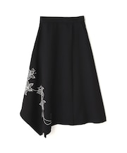 ◆エンブロイダリーブッチャースカート