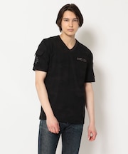 ファティーグ Vネック Tシャツ/SS FATIGUE V-NECK T-SHIRT/アヴィレックス/AVIREX