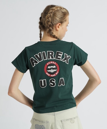 《KIDS》ヴァーシティーTシャツ/VARSITY T-SHIRT/AVIREX / アヴィレックス