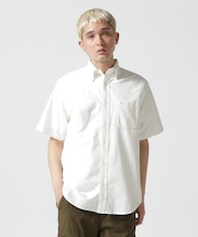 《DAILY/デイリー》BASIC OXFORD S/S B.D. SHIRT/半袖オックスフォードシャツ/AVIREX/アヴィレック