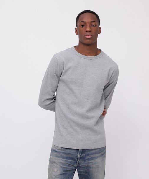 《DAILY/デイリー》THERMAL L/S CREW NECK T-SHIRT