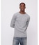 《DAILY／デイリー》THERMAL L／S CREW NECK T-SHIRT