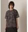 FADE WASH CUFFS OPEN EMBROIDERY T-SHIRT／フェイドウォッシュ カフスオープン刺繍Tシャツ