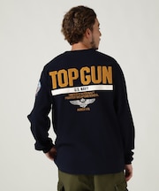 LONG SLEEVE T-SHIRT TOPGUN ／ 長袖 Tシャツ トップガン