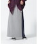 スウェットコンビロングスカート／ SWEAT COMBI LONG SKIRT
