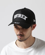 《AVIREX × NEWERA》9FORTY A-FRAME LOGO CAP ADJUSTABLE / 9フォーティー Aフレーム ロゴ