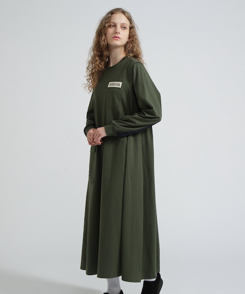 DIFFERENT FABRICS FATIGUE DRESS／ディファレントファブリックファティー
