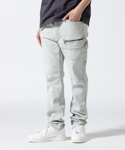 《直営店限定》STRETCH DENIM POCKET PANTS / ストレッチ デニム ポケット パンツ / AVIREX