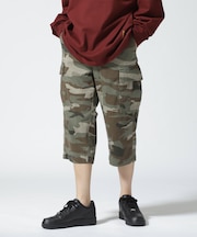 BASIC FATIGUE CROPPED PANTS