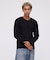 《DAILY》RIB L／S V-NECK T-SHIRT