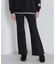 SATIN FLARE STRECH PANTS／サテンフレアストレッチパンツ