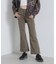 SATIN FLARE STRECH PANTS／サテンフレアストレッチパンツ