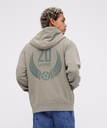 《WEB限定》FADE WASH ZIP UP PARKA "SAIPAN" / フェイドウォッシュ ジップアップパーカー "サイパン" /