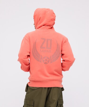 《WEB限定》FADE WASH ZIP UP PARKA "SAIPAN" ／ フェイドウォッシュ ジップアップパーカー "サイパン" ／