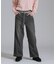 WAIST RIB DENIM PANTS／ウエストリブ デニムパンツ