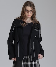 COLOR ZIP COMBI JACKET/カラージップコンビジャケット