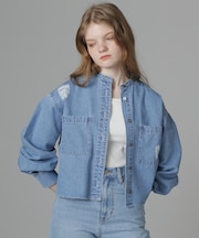 《Belle LINE》L/S DENIM SHIRT/デニムシャツ
