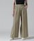 BOX PLEATS RELAX PANTS／ボックスプリーツ リラックスパンツ