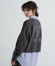 《WOMAN》AVIREX 50th VARSITY CREW SWAET/バーシティークルーネックスウェット