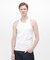 《DAILY／デイリー》RIB TANK TOP BACK CROSS／リブ タンクトップ バッククロス  デイリーウェア